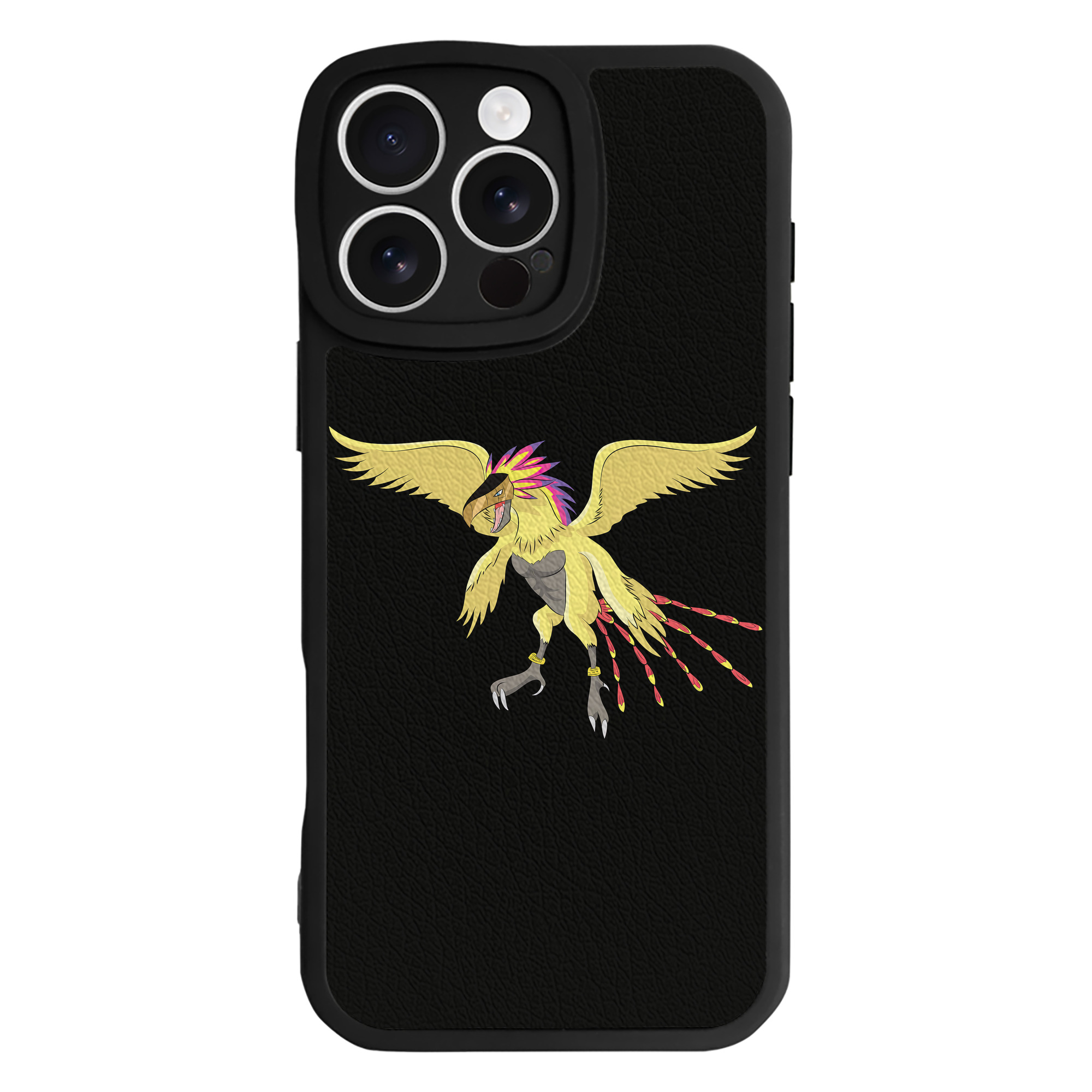 （画像用） Digimon デジタルモンスター/デジモン 【iPhone 16シリーズ対応】シリコンスマホケース（レザー調） 材質：シリコン